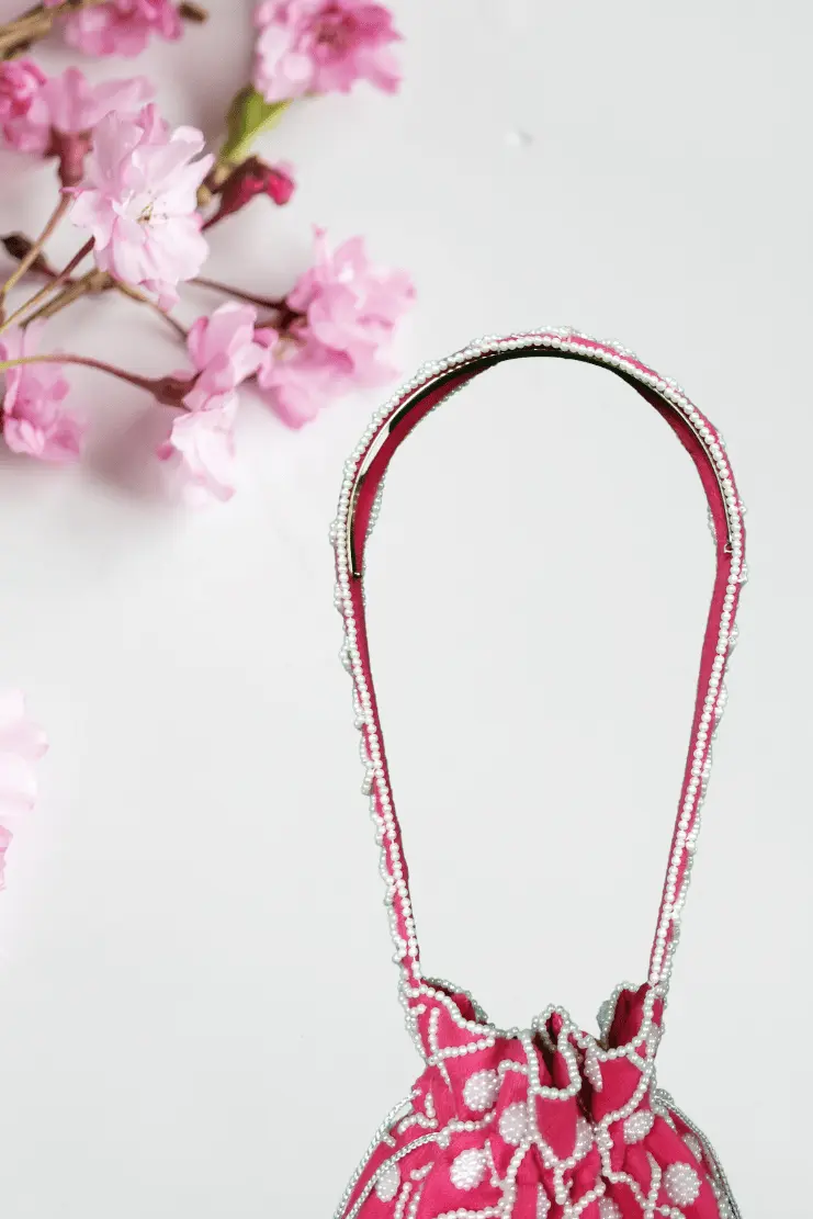 Inaya Pink Potli - Image 3